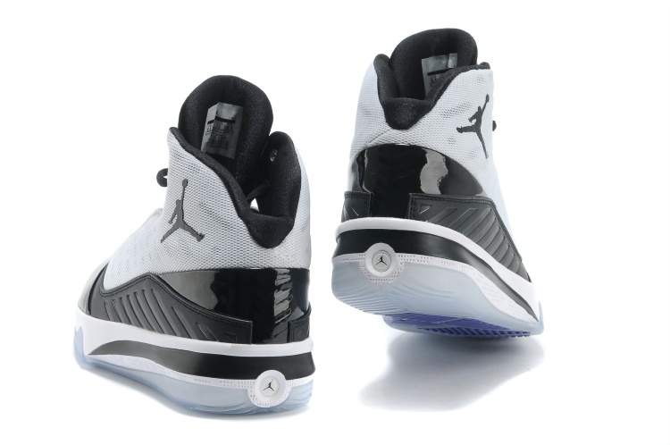 Jordan B`MO White Black Shoes